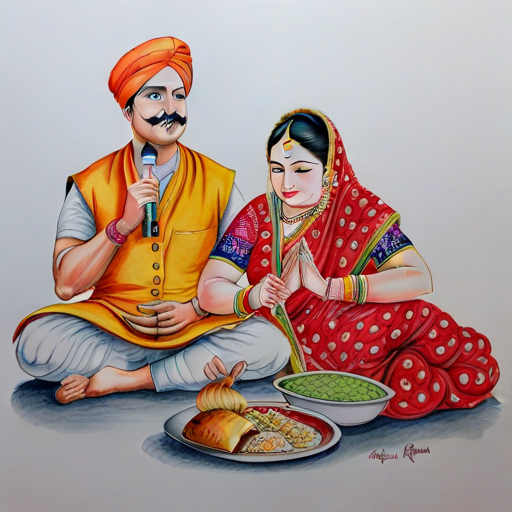 Ek simpal ladka gaon mein madad kar raha hai