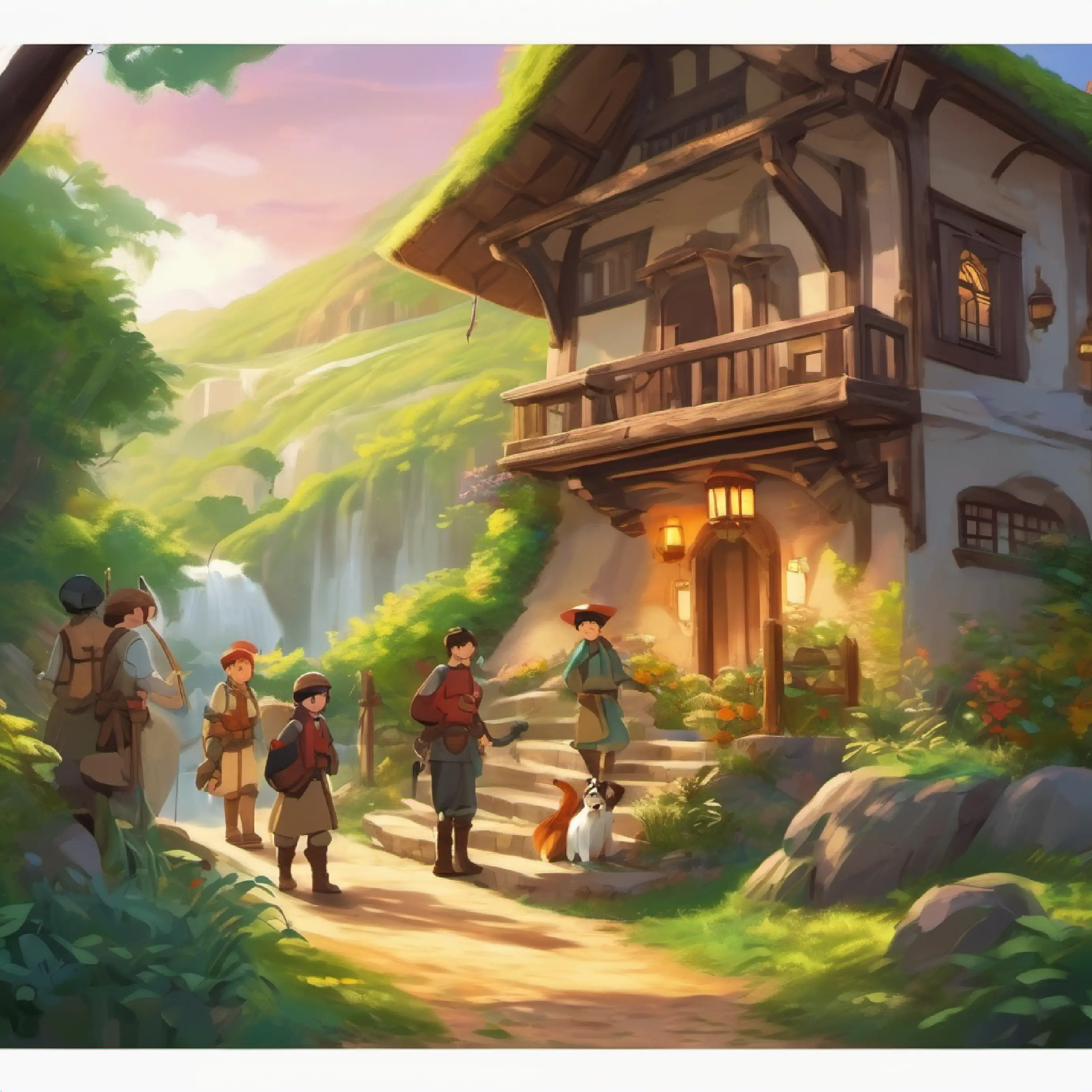 Introduction of the mission and the unique skills of the main characters. Preparing for the adventure.