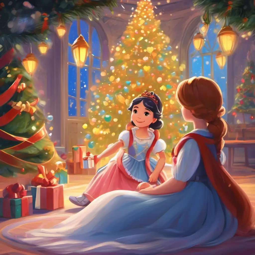 Realization of love everywhere. Princess wants to spread love and help friends.