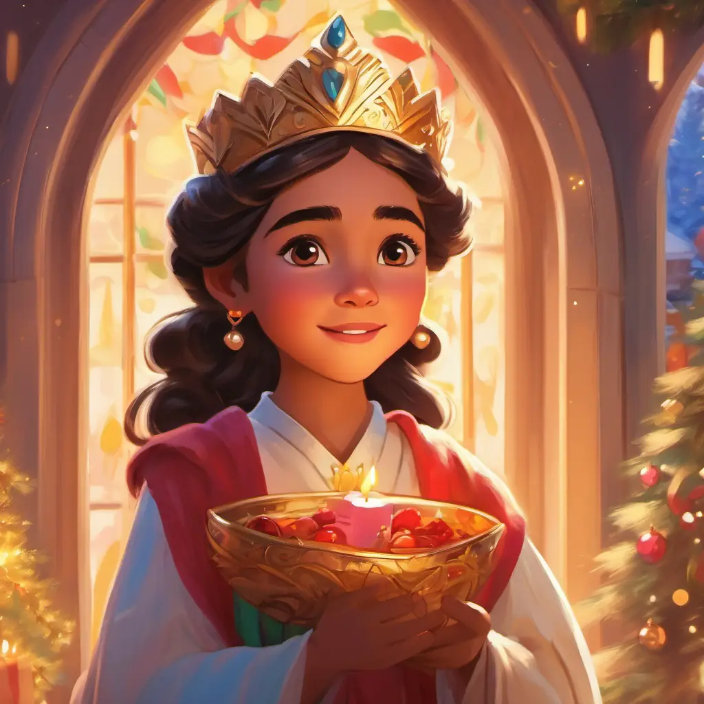 Happiness returns, Princess Amira realizes her strength in spreading love and bravery.