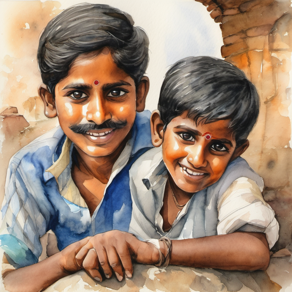 Once upon a time, in a small village named Chandrapur, there lived two friends named Ravi and Arun. They were both fourteen years old and had known each other since they were little. Despite their differences, they were the best of friends and did everything together. Ravi was known for his honesty and integrity. He never told a lie, no matter how small it was. On the other hand, Arun was the cheapest boy in the village. He always tried to find ways to save money, even if it meant not spending a single penny for days.