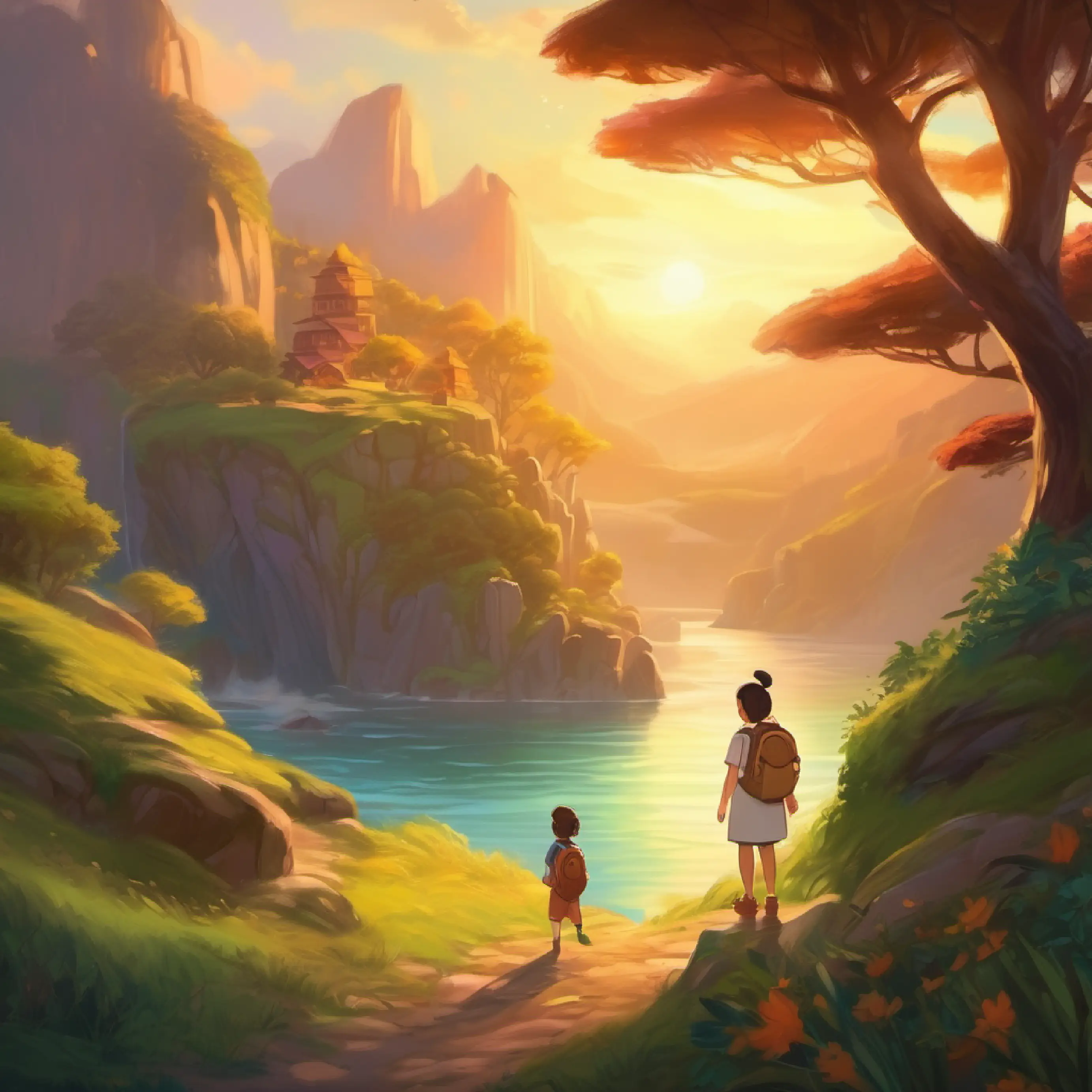 Vayana's adventure begins, learning first lessons in cooperation.