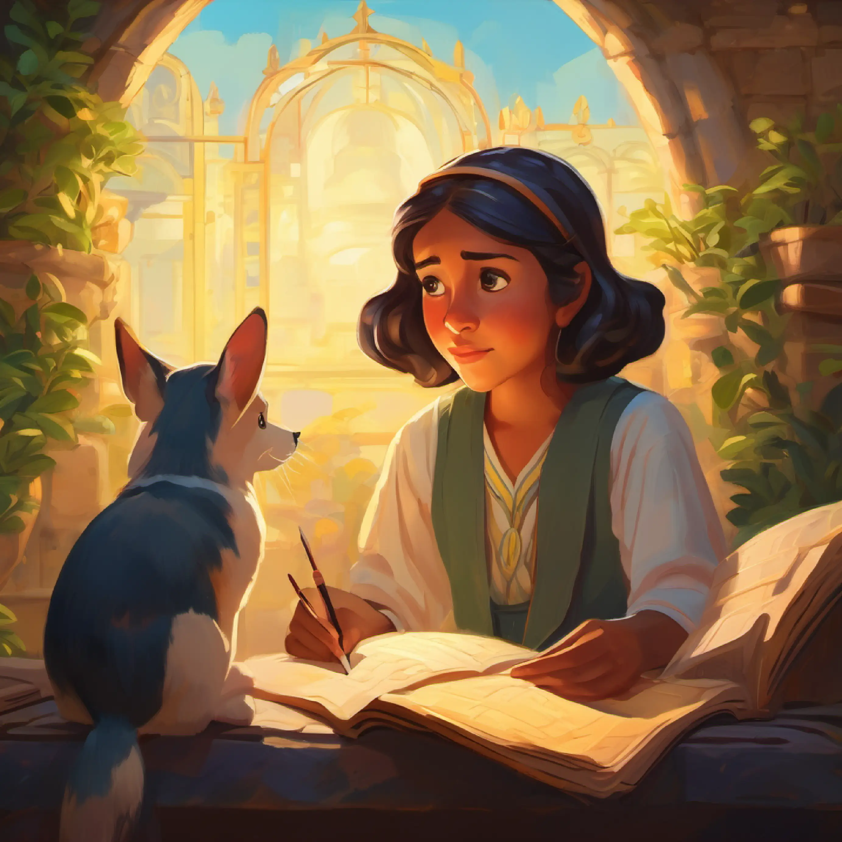 Vayana learns the value of listening by solving a riddle.