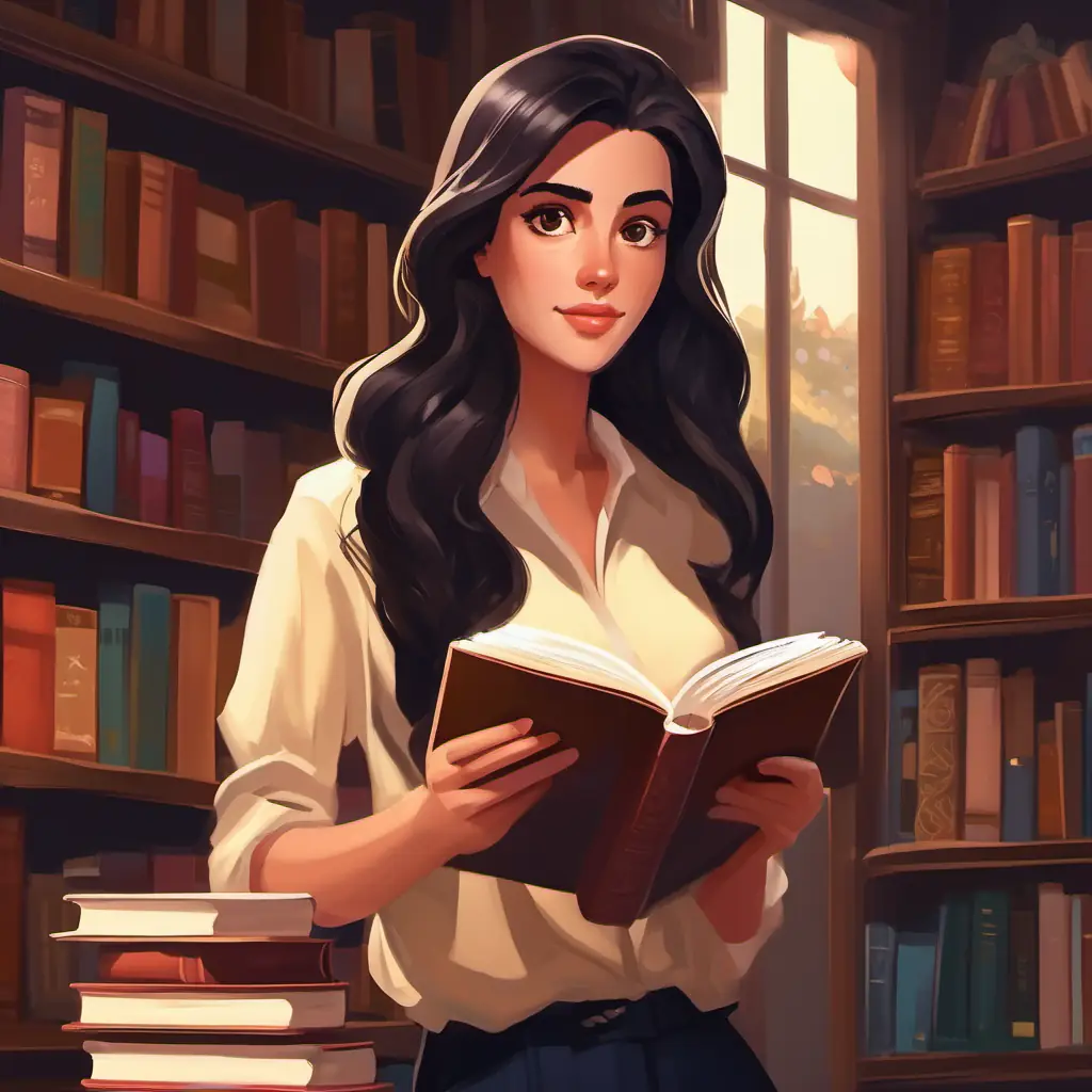 Explaining Loves books, long dark hair, brown eyes, intelligent gaze's and Passionate about fashion, stylish, dark hair, brown eyes's unique powers