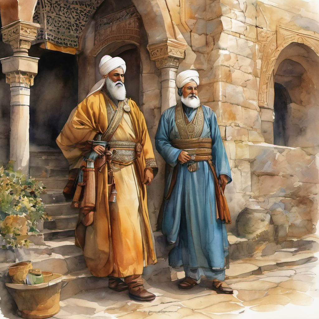 Eren, merakla Emir Timur'a bakarken, Timur İmparatorluğu döneminde yaşanan hikayeyi anlamaya başladı. Emir Timur devam etti: "Bir zamanlar Bağdat'ta, halkın huzuru ve güvenliği için Timura Han olarak adlandırılan bir eyalet valisi görev yapıyordu. Bir gün, bir hazine soygunu gerçekleşti ve insanlar arasında büyük bir kargaşa çıktı. Yapılan soruşturmalarda, görevlilerden biri olan Ali, hırsızlıktan sorumlu olduğu anlaşıldı."