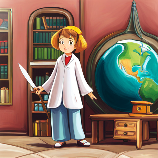 Lily travels the world, becomes an expert, teaches others