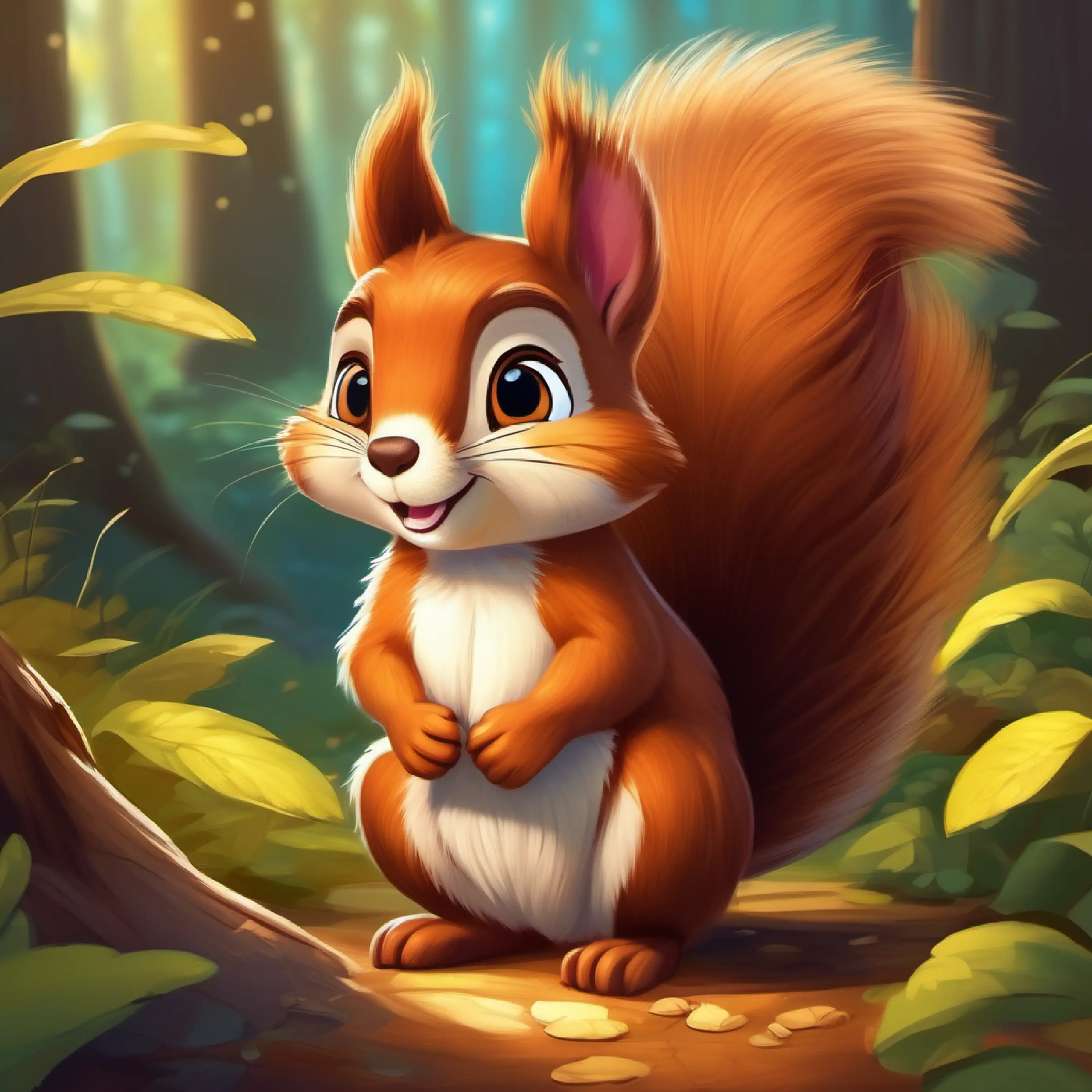 Bedtime Story | The Brave Little Squirrel and the Enchanted Treasure