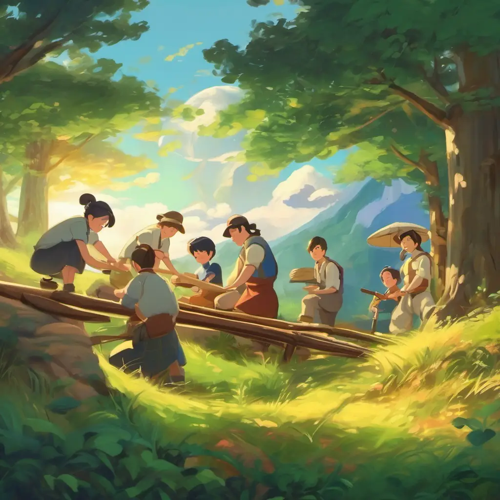 Conclusion, emphasizing teamwork and the results of hard work.