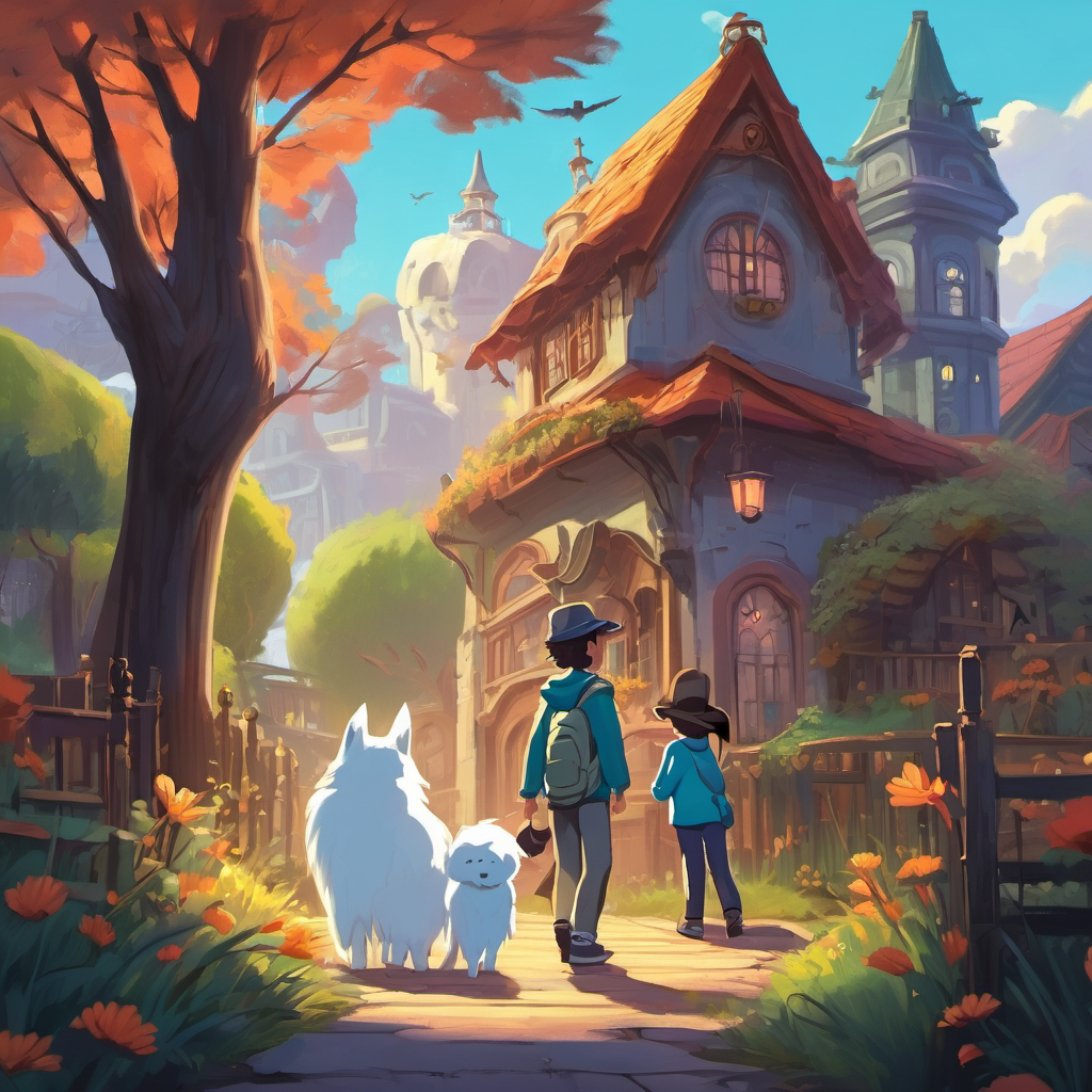 From that day on, Ghost and Lily became the best of friends. Ghost realized that not all humans are scary and that true friendship knows no boundaries. Together, they explored the spooky town, played games, and laughed with joy. The news of a friendly ghost quickly spread throughout Shadowville, and soon Ghost had many human friends who loved him just the way he was.