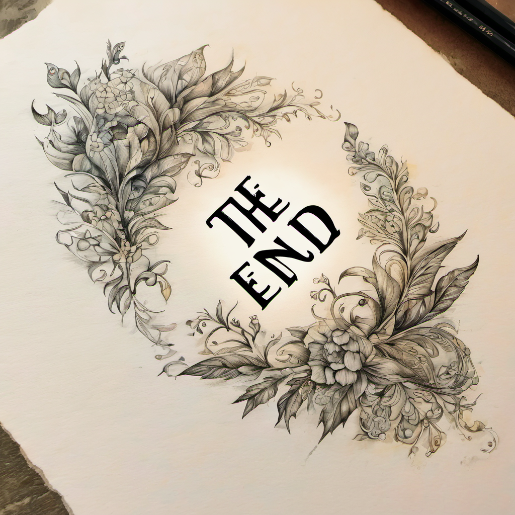 The words 'The End' with a flourish