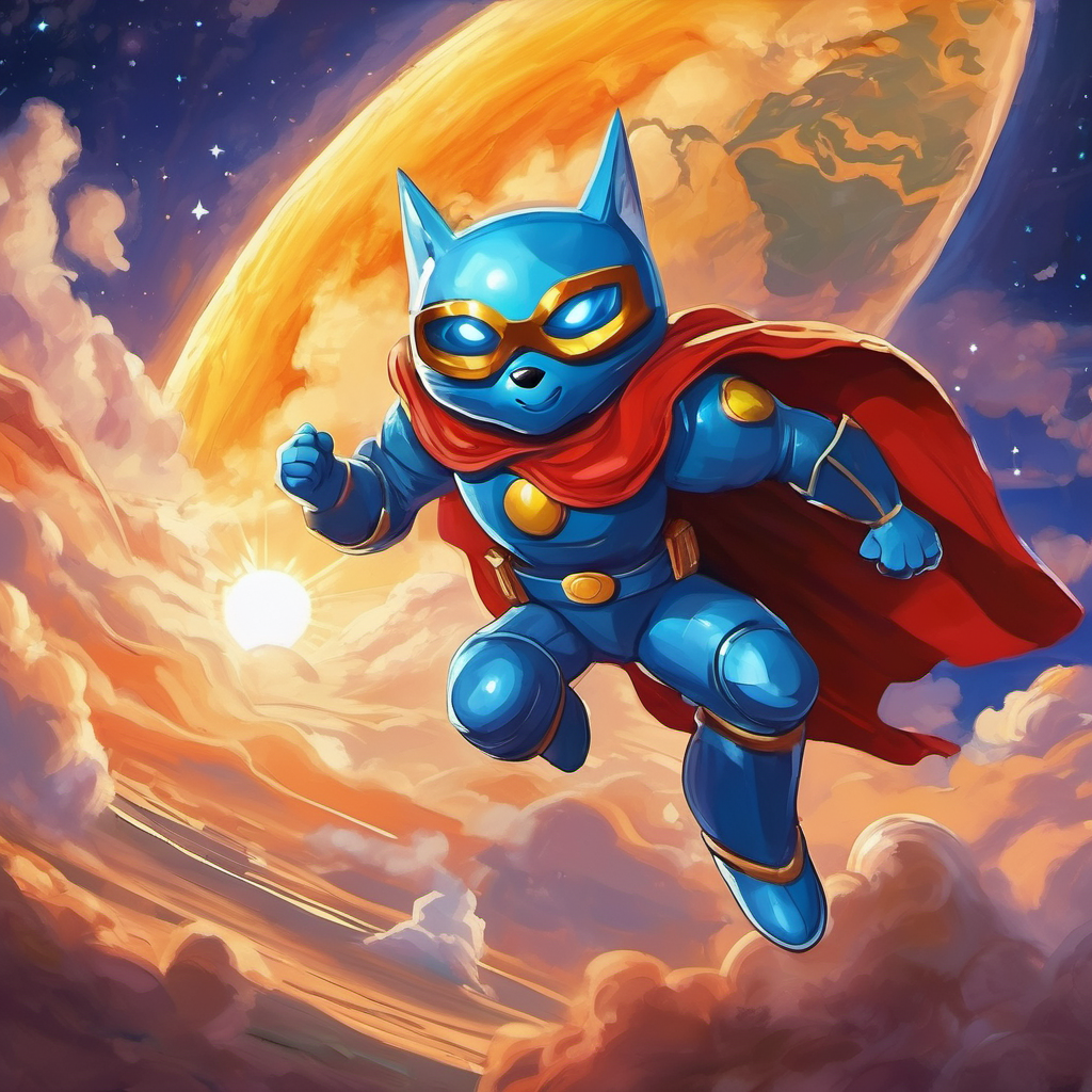 Once upon a time, in a world far, far away, there lived a friendly and caring superhero named Ozone. Ozone was no ordinary superhero - he was made up of a special gas that floated high up in the sky, protecting planet Earth from harmful rays of the sun. Every night before bedtime, Ozone would zoom through the stratosphere, visiting children all around the world. But one night, as Ozone prepared to embark on his usual journey, he saw something alarming. Earth was being attacked by harmful rays from the sun, and it desperately needed his help!