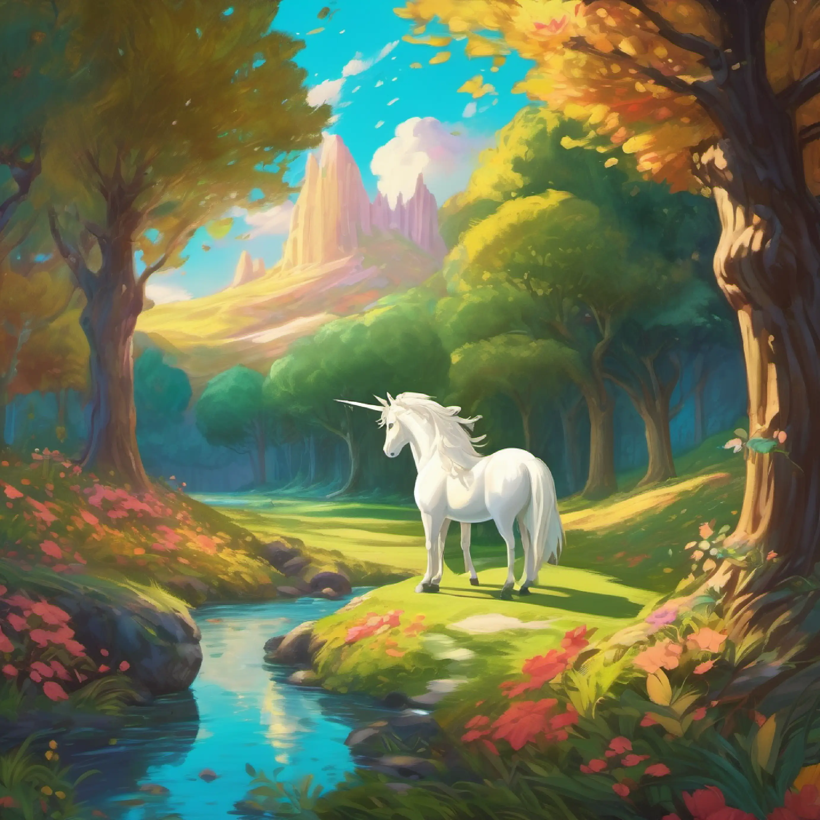 Unicorn's riddle and hint toward treasure location