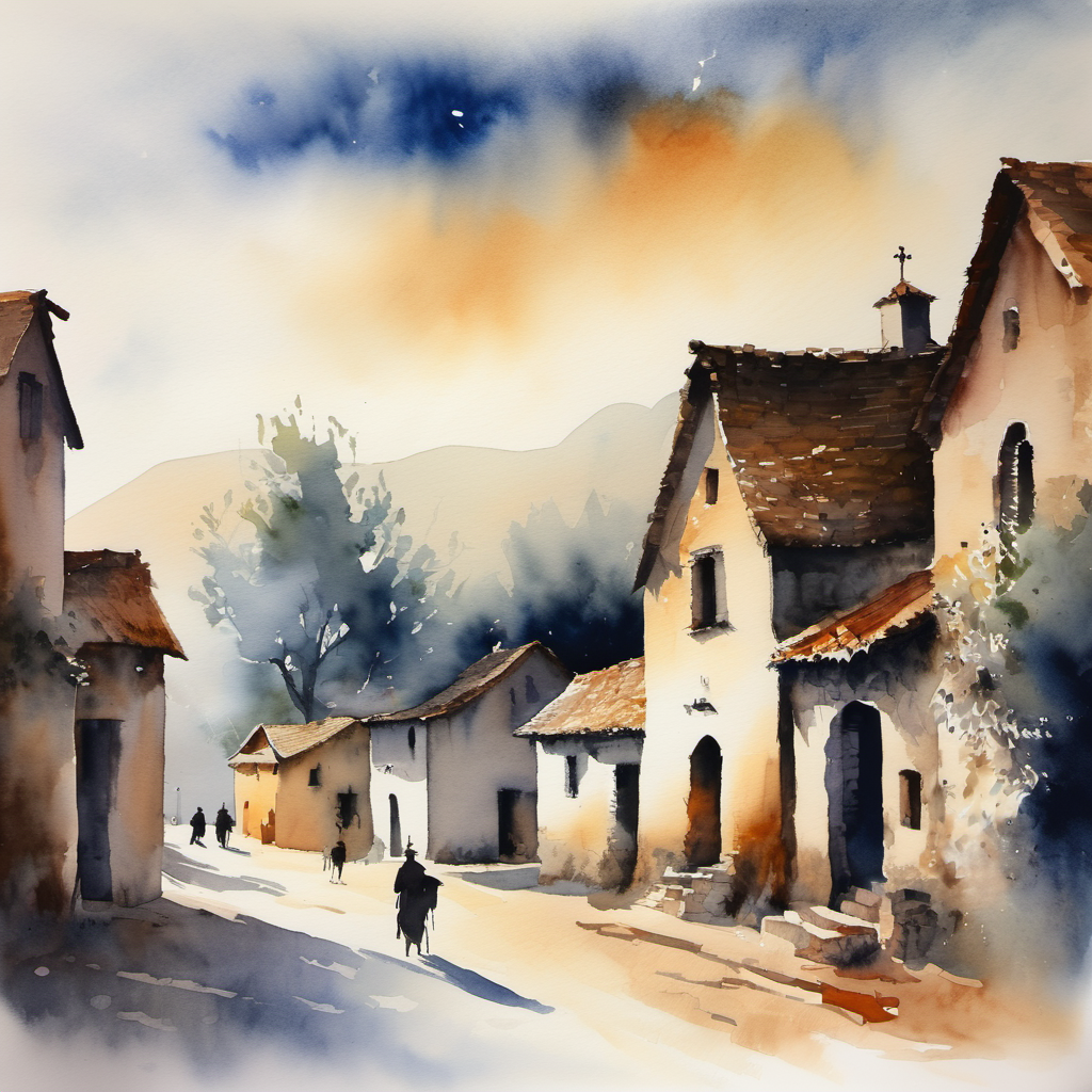 Ghost in a village