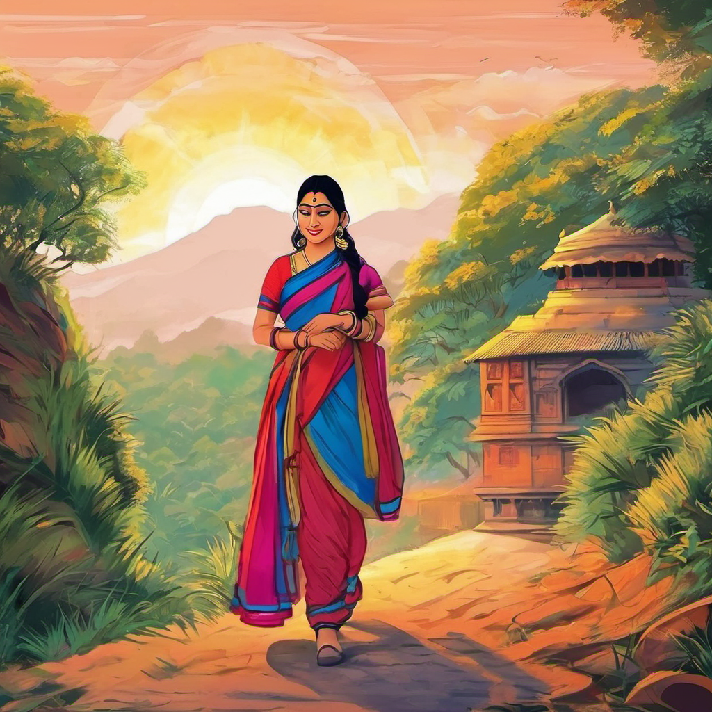 बहुत साल पहले की बात है, जब ब्रह्मा देव ने अपने आप को जगत के सृजनकर्ता के रूप में जाना। उन्होंने देखा की देवी दुर्गा ने उनका आह्वान किया, एक बड़ी और महत्वपूर्ण कार्य के लिए। उन्होंने माता दुर्गा से पूछा की क्या है यह कार्य? माता दुर्गा ने कहा, "ब्रह्मा देव, हमारी सबसे प्रिय पुत्री अपर्णा हैं, वह खानेवाली नाग कानप ने कहा है कि जब तक वे दुष्ट आसुर महिषासुर को नष्ट नहीं कर डालेंगी, तब तक उन्हें साक्षात शक्ति प्राप्ति नहीं होगी।"