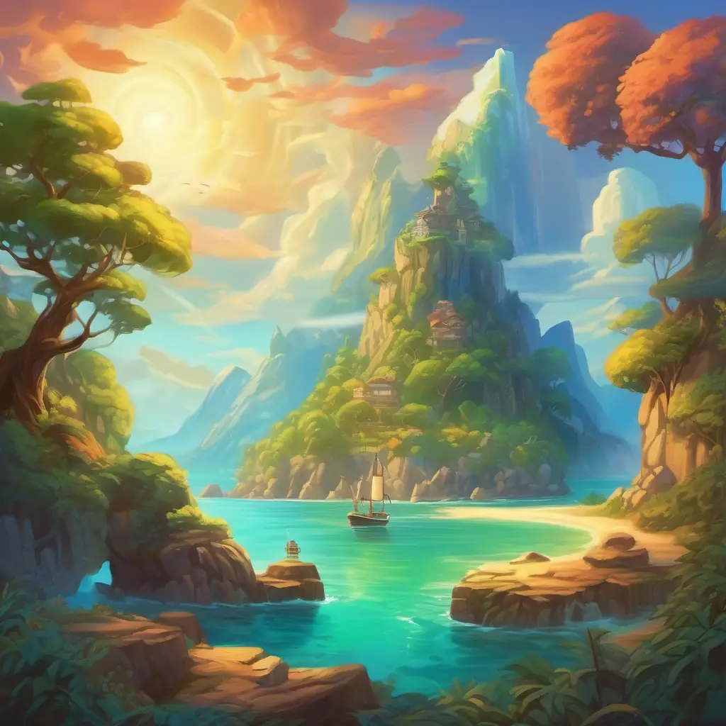 Discovery of the mysterious island and the aura of myths and treasures around it.