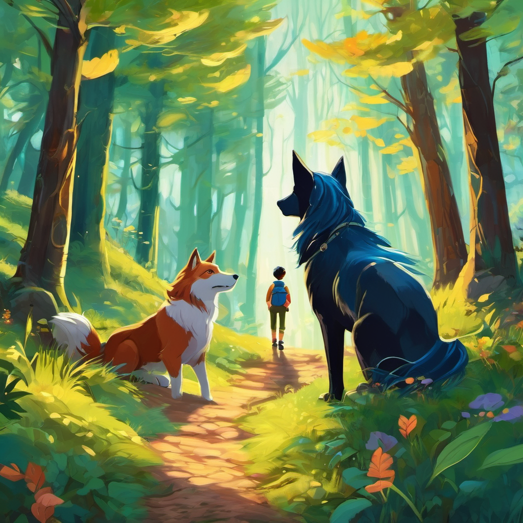 Y así, Skadi y Carlos continuaron explorando y protegiendo el bosque juntos, compartiendo historias y aprendiendo sobre la importancia de la empatía y el respeto hacia todas las formas de vida. Y cada noche, antes de acostarse, Skadi miraba el brazalete de amistad que le había regalado Carlos y sonreía, agradecida por la oportunidad de aprender a amar y proteger a los animales.