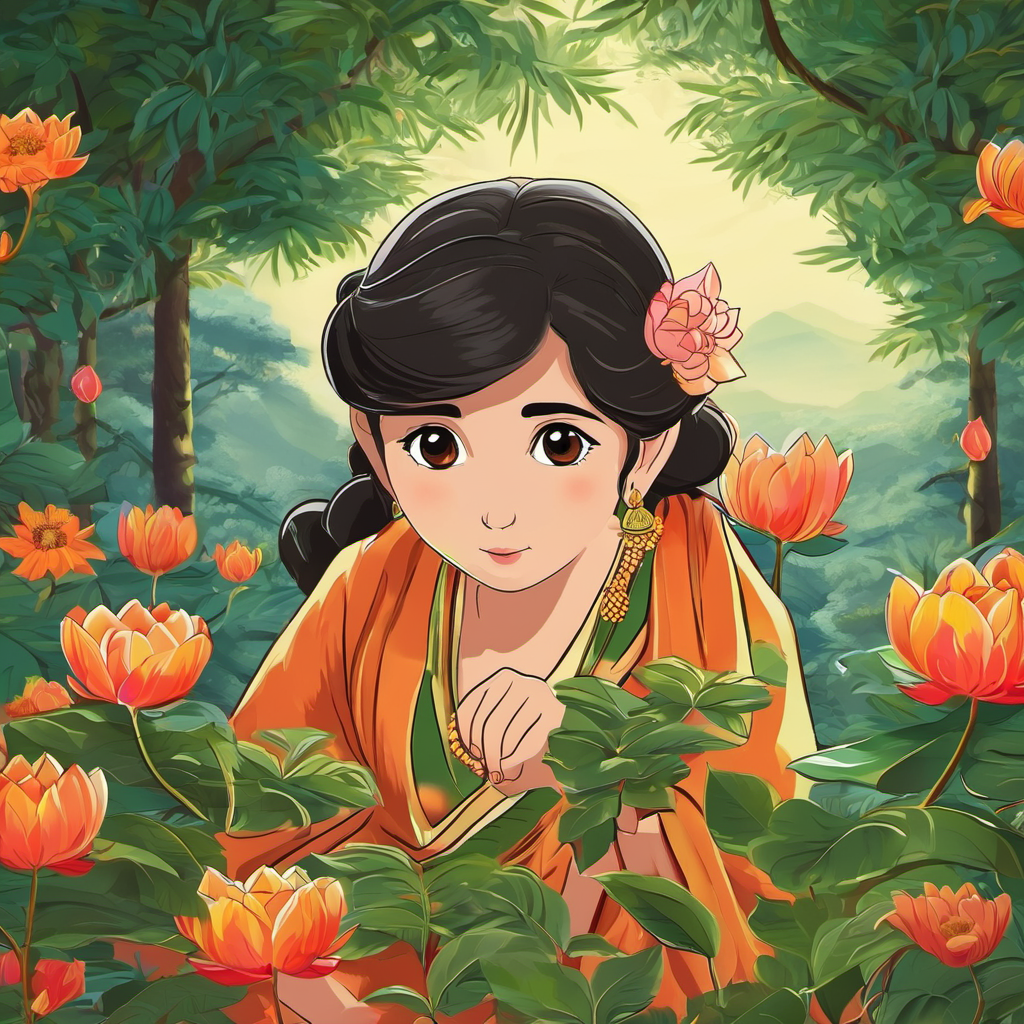 बुद्धिमान, जानवान, सुंदर, कार्य में निपुण नीला फर्सत, बड़े कान, मजेदार को उत्तर देता है, बंदर सुनता है