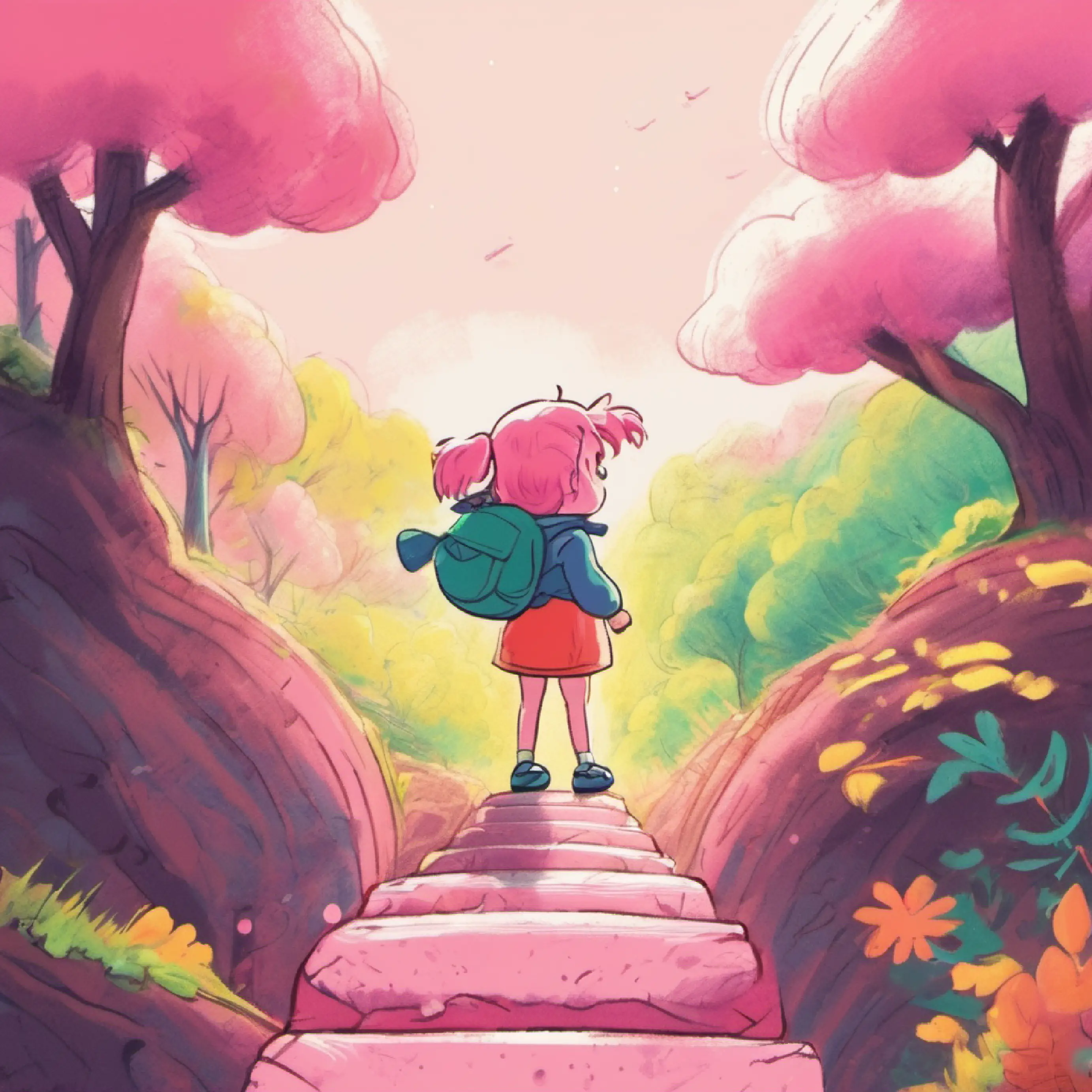Pinky's persistence at trying to balance.