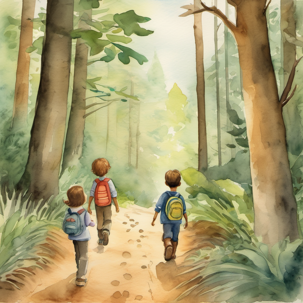 Together, Coco and Harry explored the forest, looking for familiar landmarks. Coco's curiosity helped them notice different animal tracks and listen to the sound of a nearby river. Finally, they found their way out of the forest and Harry's home was just a few steps away.