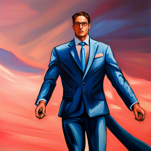 blue suit, freezing enemies, superhero with ice powers - blue suit, freezing the enemies