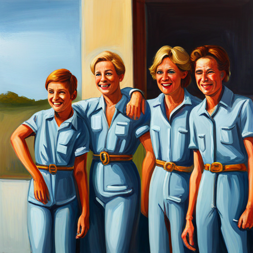 Squad feeling proud, smiling and happy