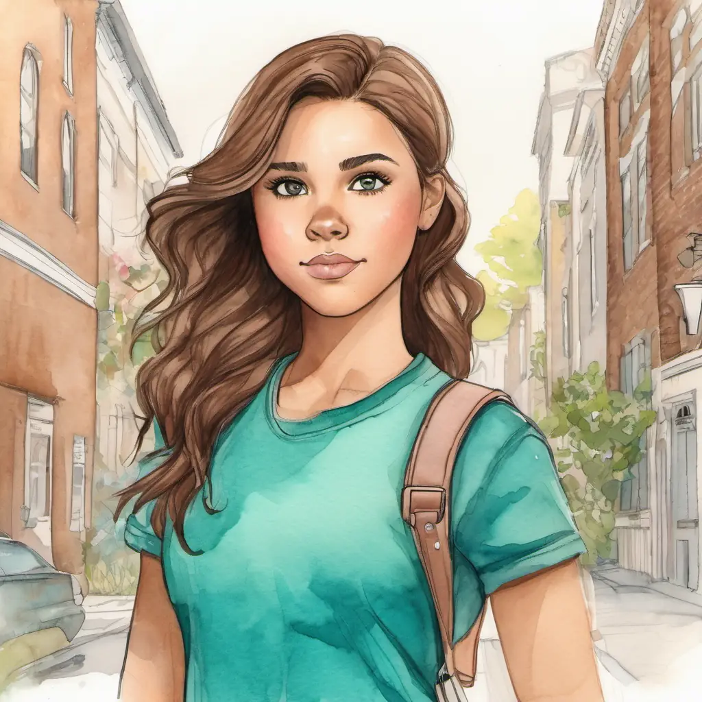McKenzie as a successful superstar, confronting her past bullies. Characters: McKenzie, former bullies. Setting: High school.