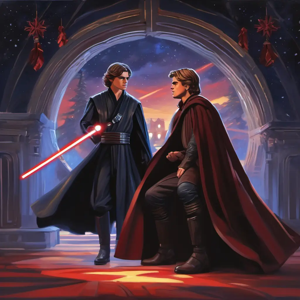 An intense encounter with the dark side, emphasizing Anakin's inner turmoil and the moral dilemmas he faced.