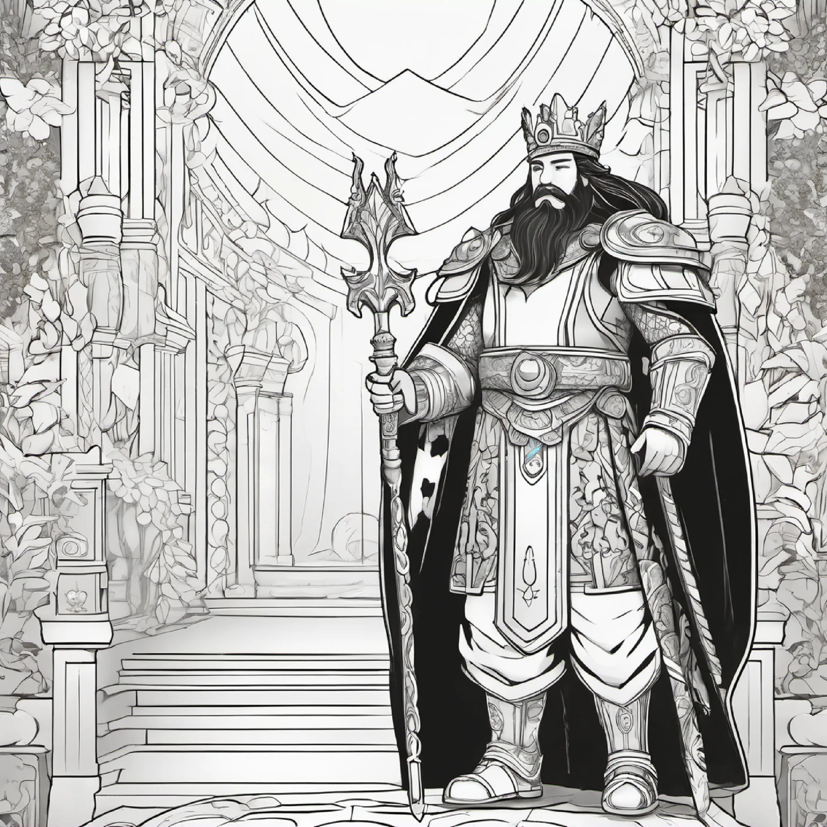 Introduction to King Dragon, his abilities, and his kingdom.