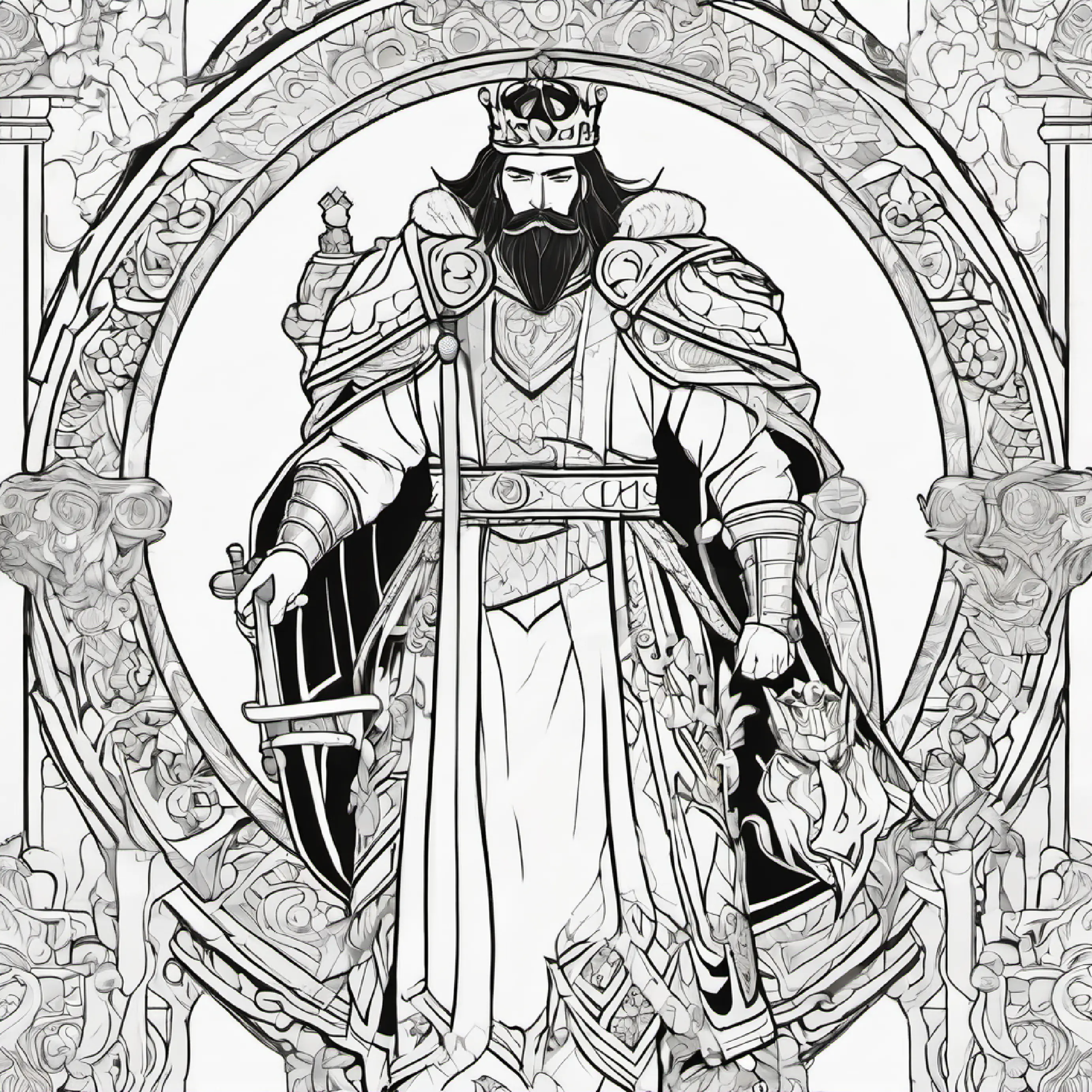 King Dragon uses his powers to pacify the attackers.