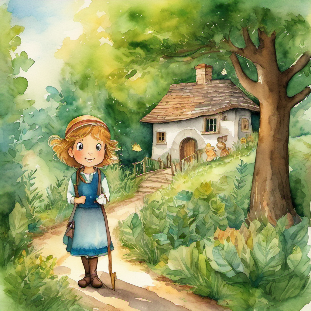 Once upon a time in a small village, there lived a curious and adventurous eight-year-old explorer named Emily. Emily loved reading books about faraway lands, magical creatures, and hidden treasures. She often dreamed of embarking on her own incredible journey, just like the characters in her beloved stories. One sunny day, as Emily wandered deep into the woods near her home, her heart raced with anticipation. Something felt different about this forest; it was as if an enchanting secret awaited her discovery. As she ventured further, she noticed something extraordinary for the first time – the trees were whispering secrets among themselves, and the leaves rustled greetings to her.