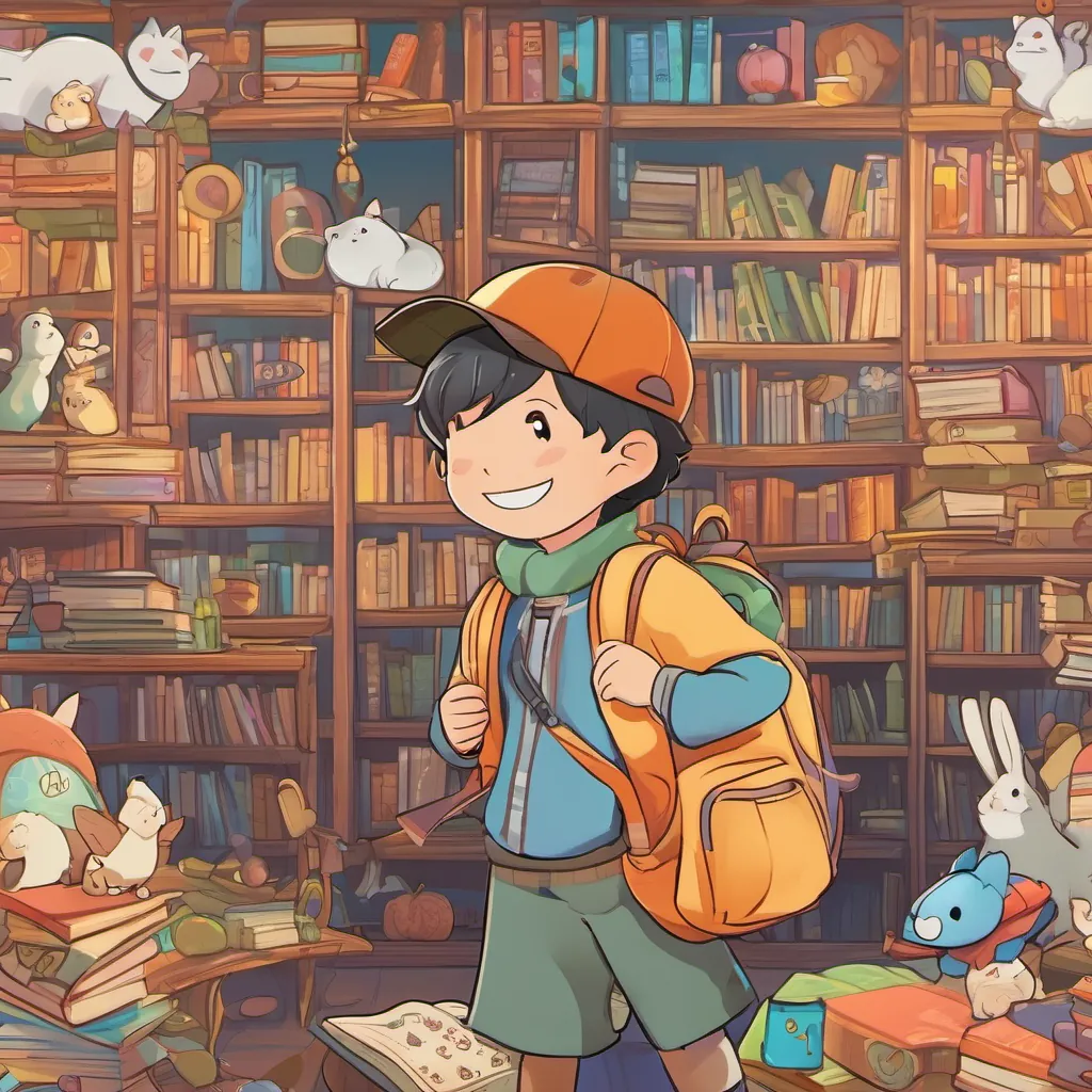 A cheery little boy named Chow with playful expressions and a vivid imagination, often seen with a backpack and a huge smile and A friendly and whimsical ghost with a carefree spirit, often seen giggling and floating playfully around prancing past lively classrooms, teachers, and students joining in the fun, with the school glowing with magic.