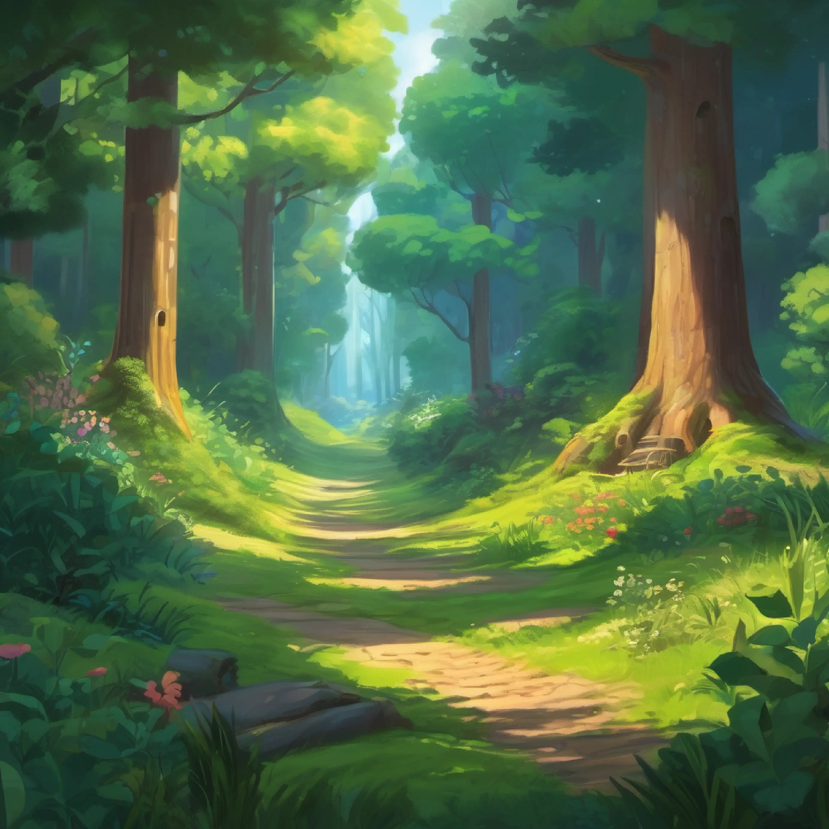 Numeria's forest setting, Five is the main character.