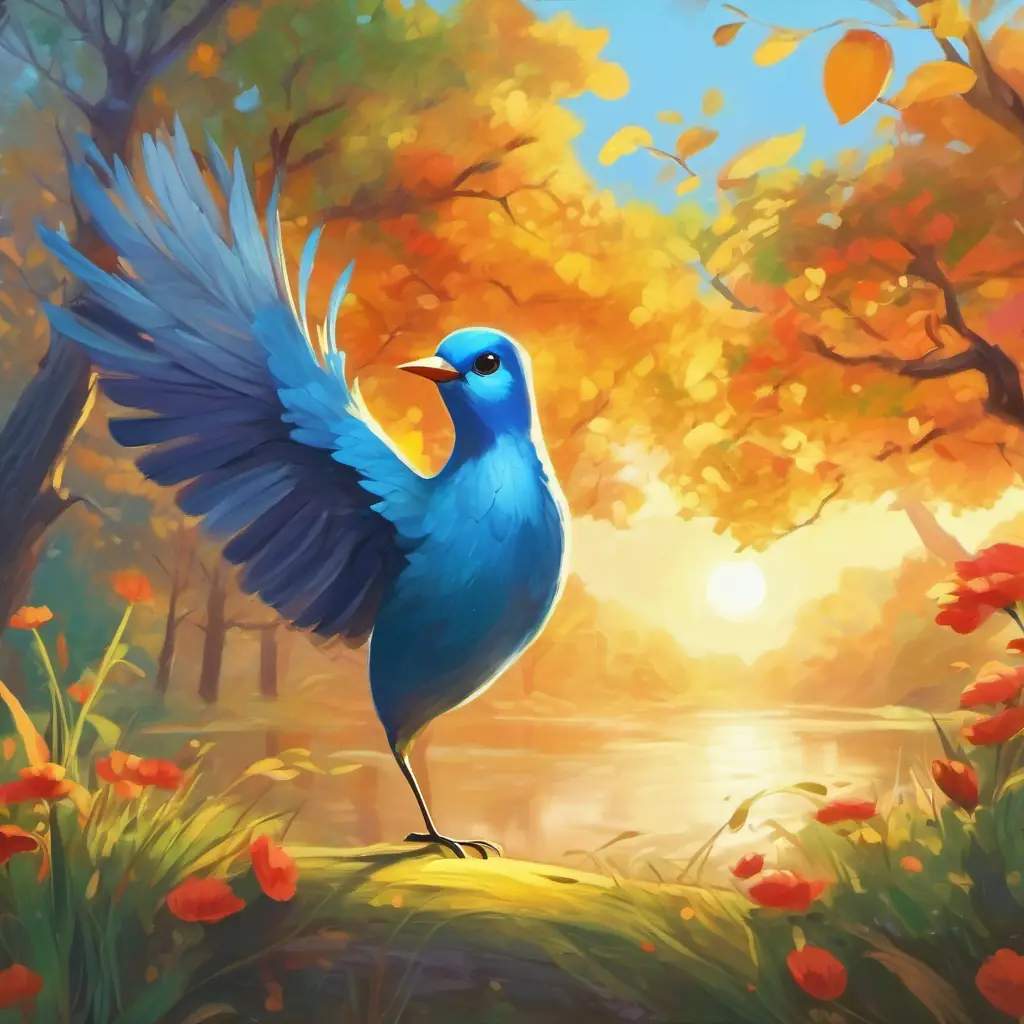 The bird shows gratitude, creating a moment of joy.