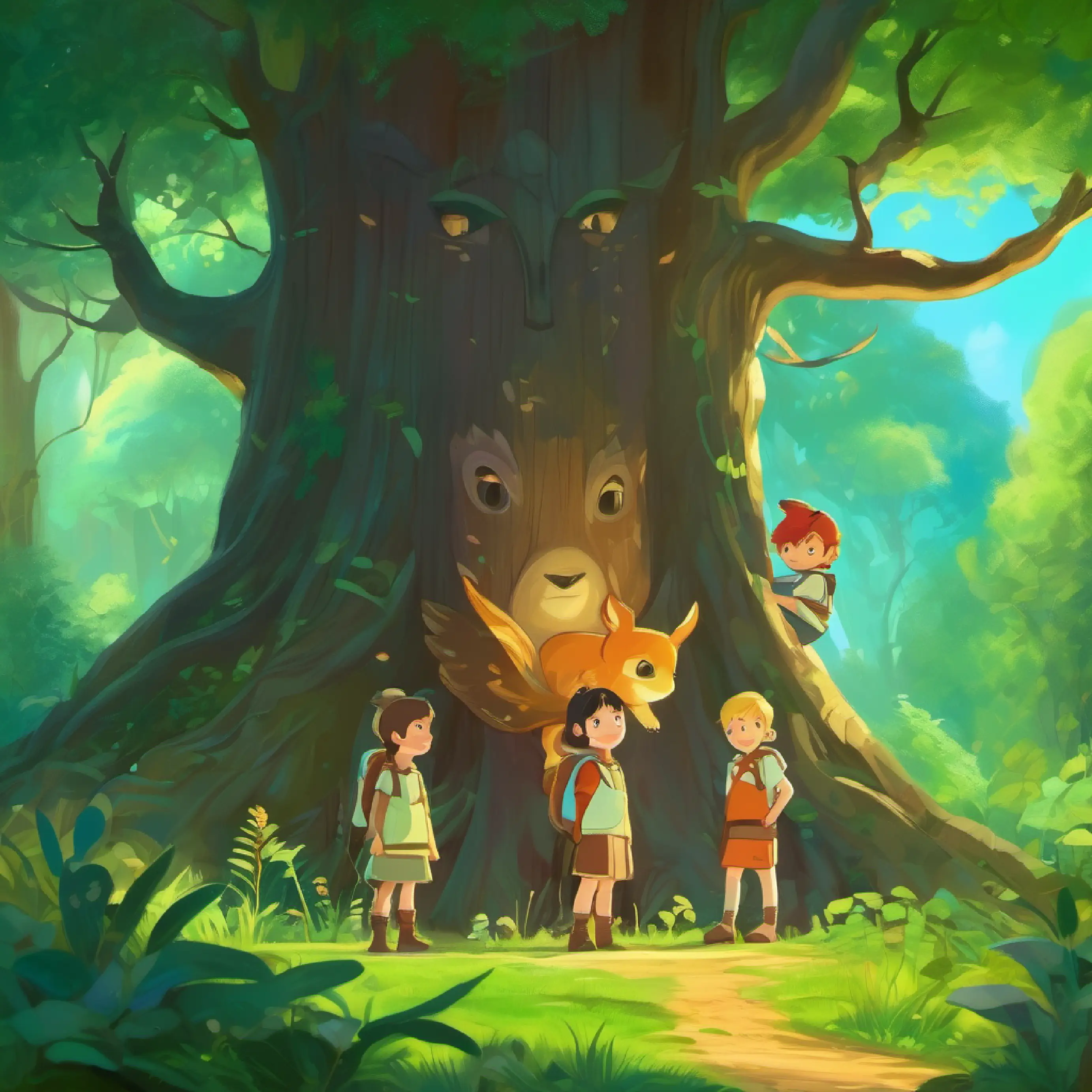 Children grow as forest guardians
