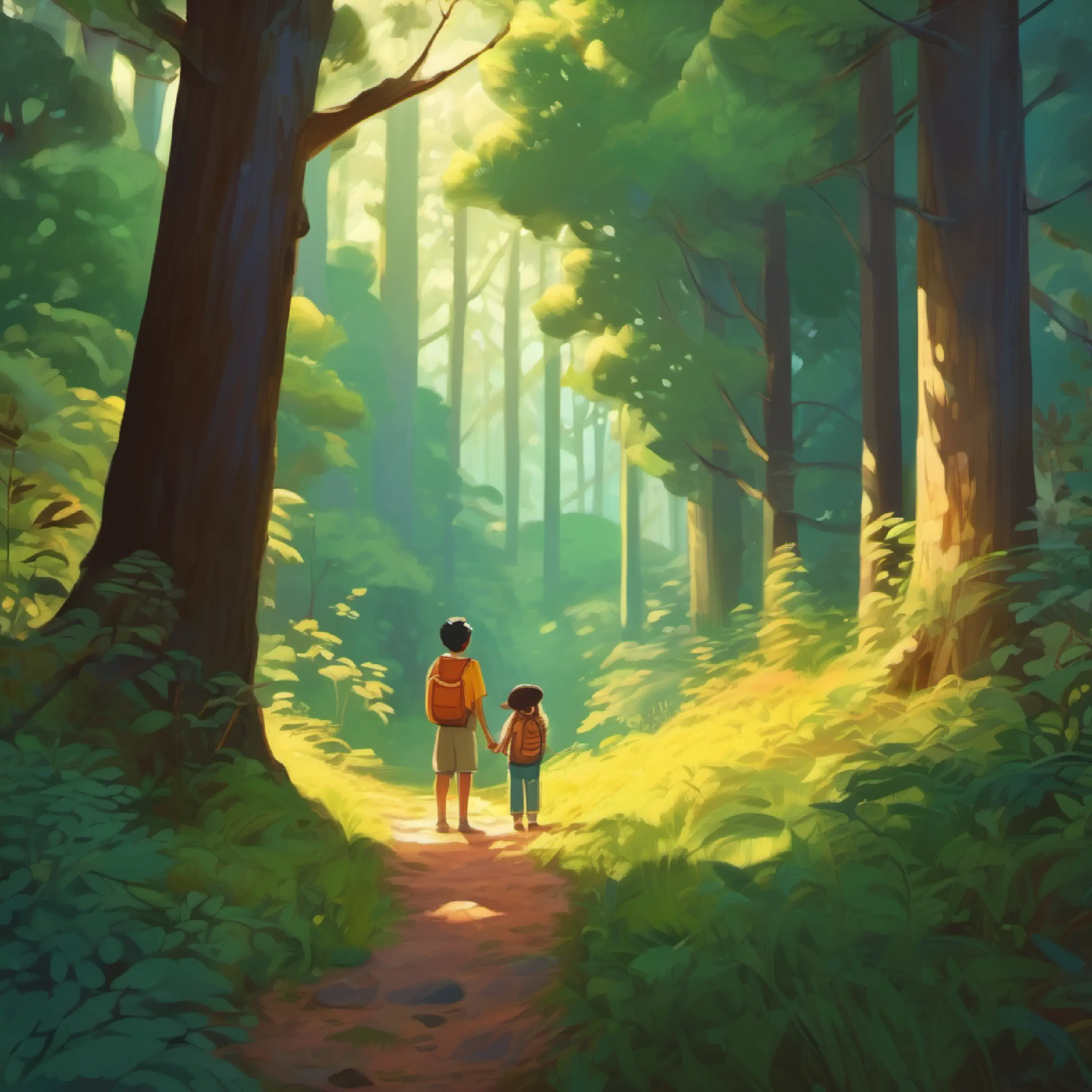 Acknowledging their connection to the forest