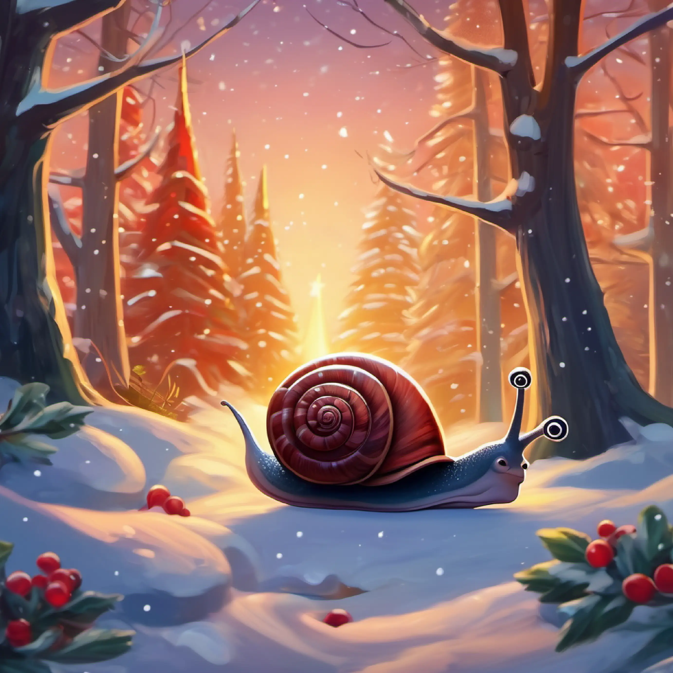 Snail realizes she's alone and decides to find family