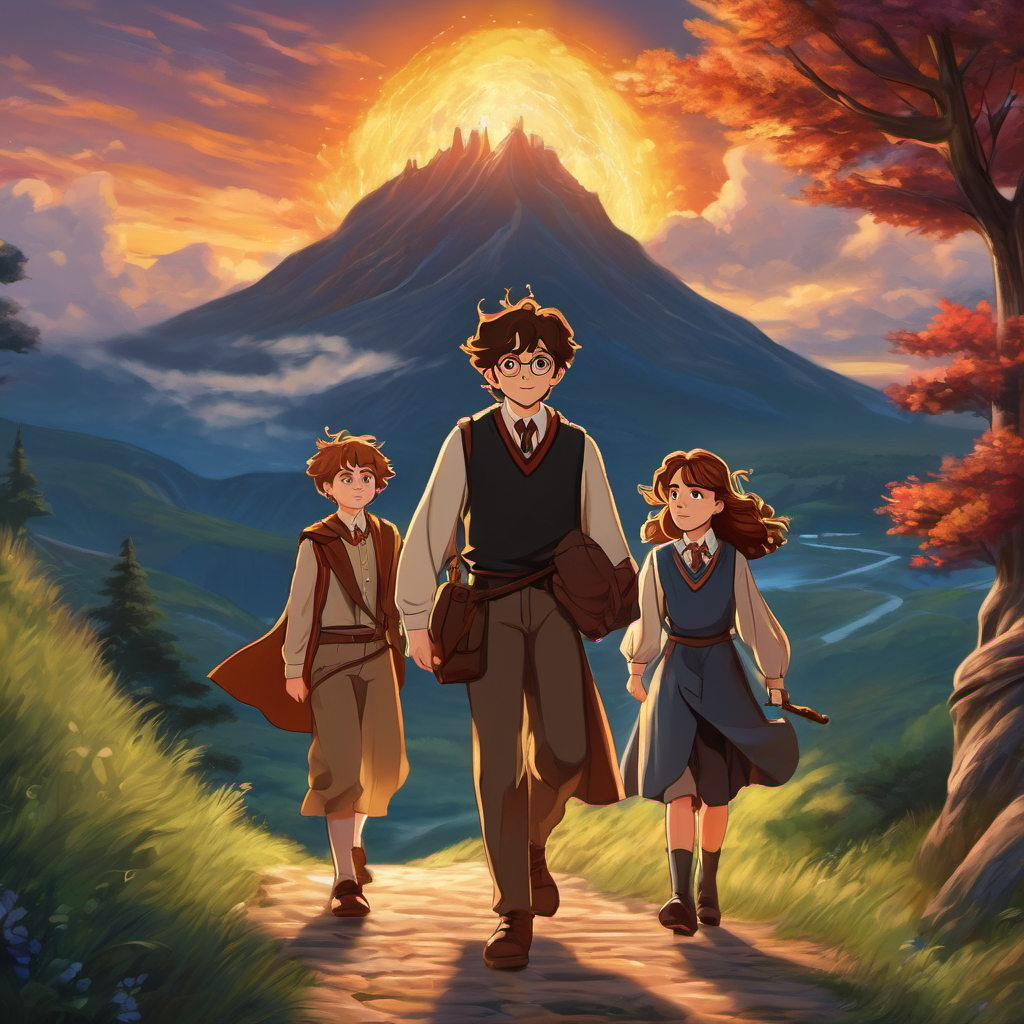 Harry, Ron and Hermione knew that their journey was far from over. They had faced darkness, harnessed a unique and powerful spell, and stood united against a powerful foe. Now, they were prepared for any magical challenges that lay ahead.