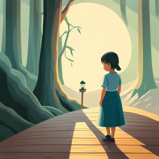 Lily and her shadow friends help Gloomy overcome sadness