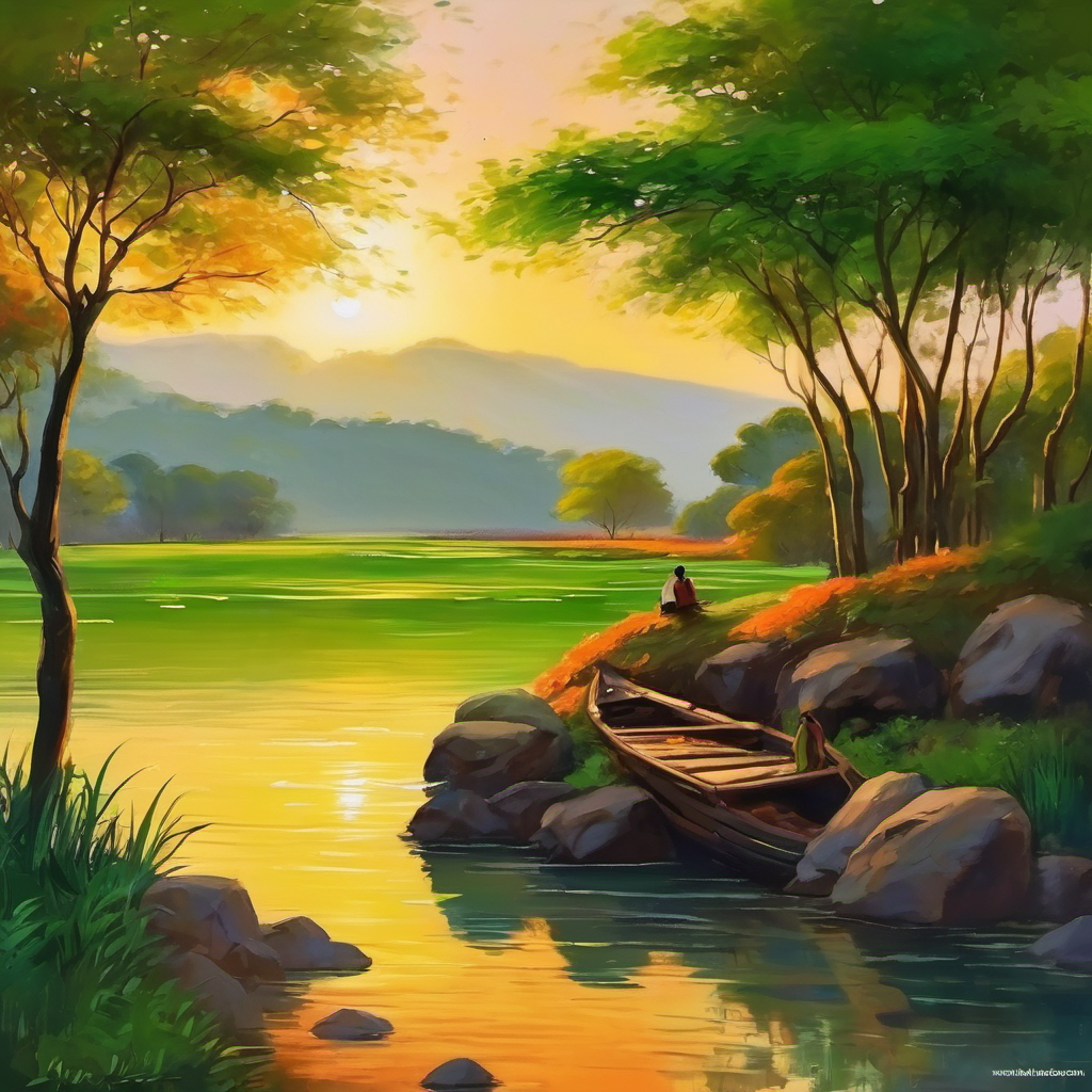 पूजा के बाद, भावेश और उसका परिवार संत भावेश के साथ बैठी। संत जी उनसे कहने लगे, "भावेश, भगवान श्री कृष्ण हमेशा अपने भक्तों की सेवा करते हैं और सभी का ध्यान रखते हैं। उनका इस्कॉन मंदिर उनके भक्तों की भागदौड़ से दूर उनके और करीब लाता है। यहां हर रोज़ आरती, पूजा और कथाएं होती हैं, जो हमें भक्ति और प्रेम की शक्ति प्रदान करती हैं।" भावेश ने कहा, "संत जी, मैं आज के बाद भगवान कृष्ण की सेवा करने और मंदिर जाने का प्रयास करूंगा।" संत जी उसे धन्यवाद दिया और उसकी कामना की कि वह बच्चों के मध्य भव्यता और दया फैलाने वाले बने।