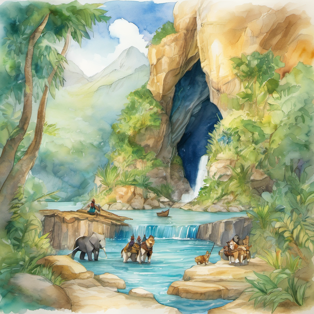 In the end, Patch's confidence proved well-deserved. They discovered a secret cave hidden deep within the island. Inside, shimmering with unimaginable beauty, was the legendary treasure they had sought for so long. As Patch and his animal crew stood before the treasure, their eyes filled with awe and wonder, they couldn't help but remember the incredible journey they had embarked upon. This quest had taught them valuable lessons about confidence, teamwork, and never giving up.