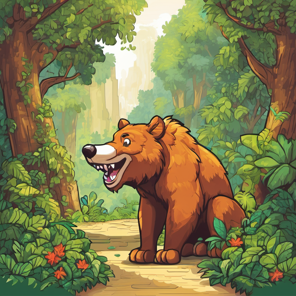 Max was filled with both fear and excitement. He pleaded with the creature, promising to be kind and use his powers for good. The creature, seeing the sincerity in Max's eyes, granted his wish. Max was set free, and he knew he had been given a second chance. From that day forward, Max vowed to use his mischievous nature for good. He would playfully surprise the other animals with small pranks that brought laughter and joy, rather than harm. The once chaotic jungle began to transform into a land of friendship and harmony.