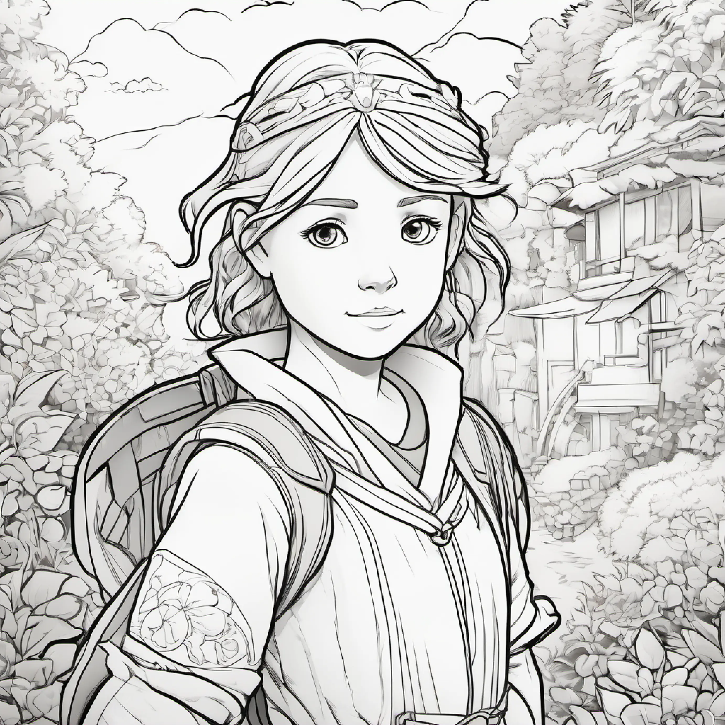 Chloe's transformation into a more participative and brave character