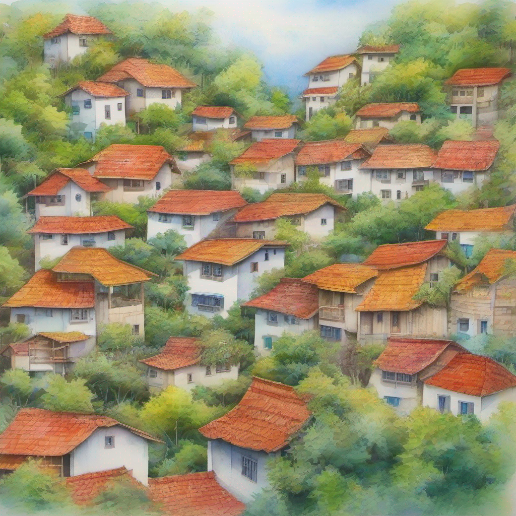A united village where honesty led to happiness and harmony.
