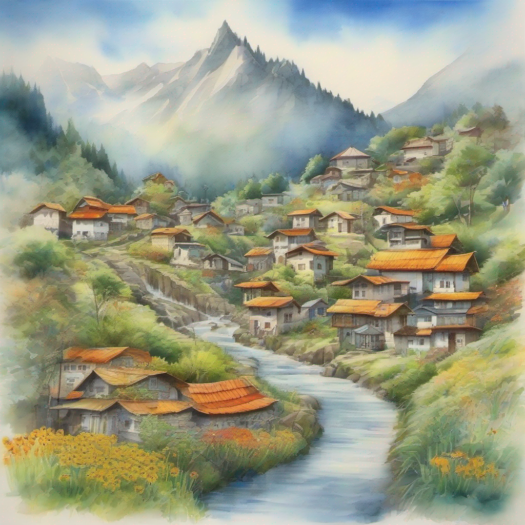 A shining village of truthfulness and everlasting happiness.