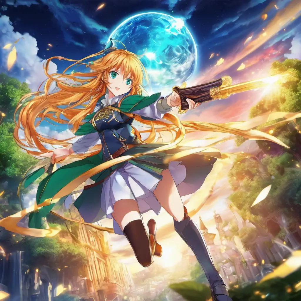 Conclusion: Golden hair, sky-blue eyes and Fiery hair, sparkling emerald eyes's determination leads to Trévoria's peace and a world filled with magic and love.