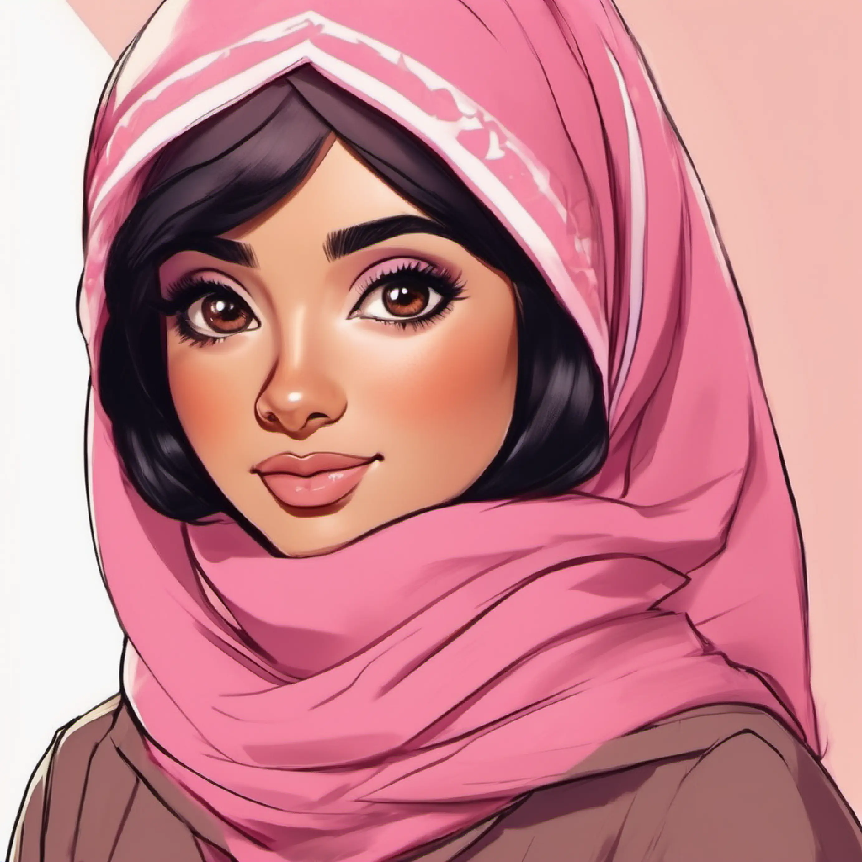 Ayesha's drawing comes to life, surprising and delighting her.